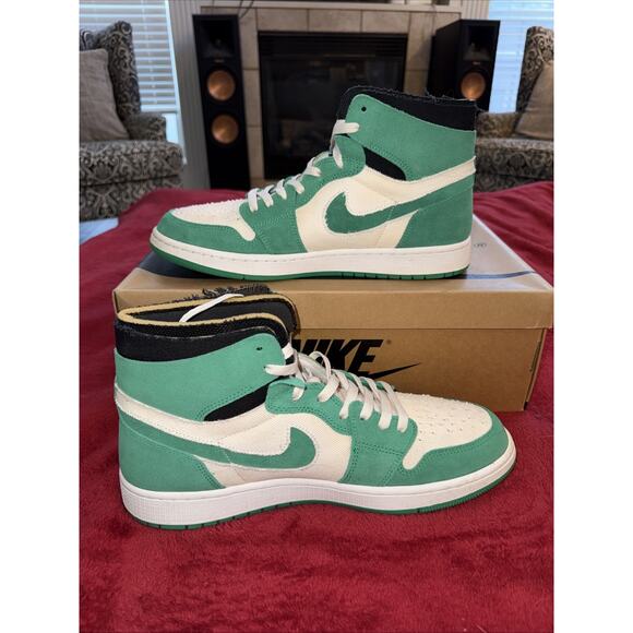 Size 12 - Jordan 1 Zoom Comfort Stadium Green OG BOX - Picture 4 of 11